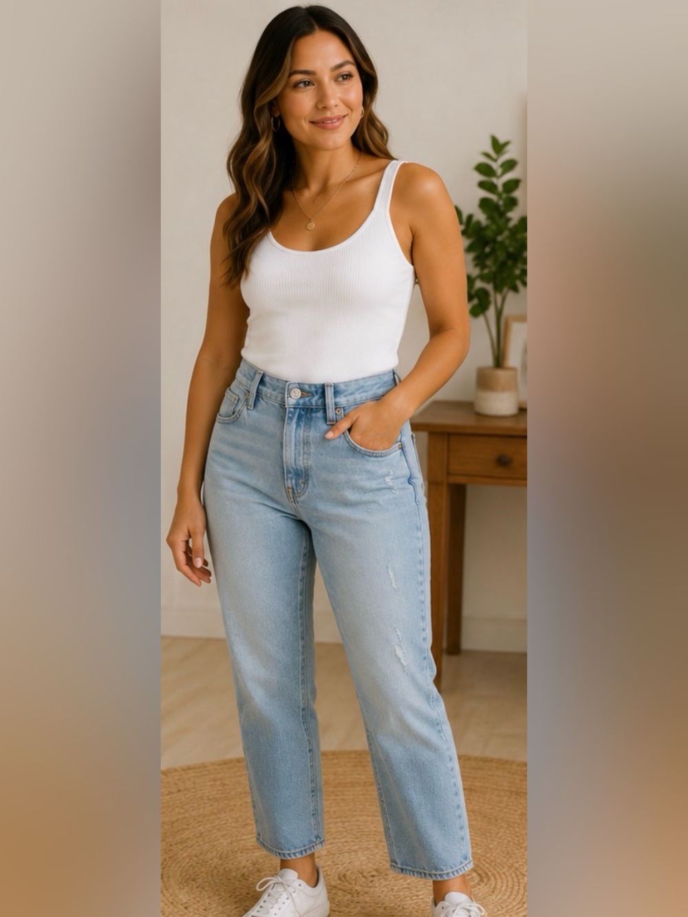 152 Madewell The Curvy Perfect Vintage Jean 26 High Rise Light Wash Straight Leg